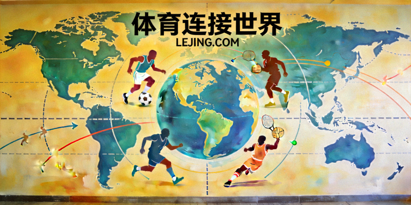LEJING.COM 企业理念壁画 - 体育连接世界的视觉表达